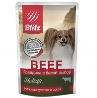 Blitz (Блиц) пауч для собак мелких пород в соусе 85 г
