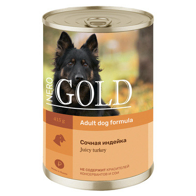 Nero Gold (Неро Голд)  консервы для собак, 415 г