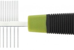 N1 расческа двусторонняя с металлическими зубьями (Тк9652)
