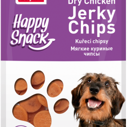 Лакомства beaphar happy snack  для собак мягкие куриные чипсы
