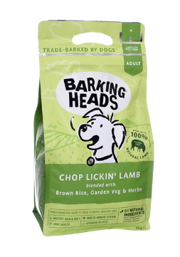 Barking Heads (Баркинг Хеадс) для собак с ягненком и рисом 
