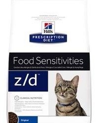 Hill`s (Хилс) feline z d для кошек лечение острых пищевых аллергий