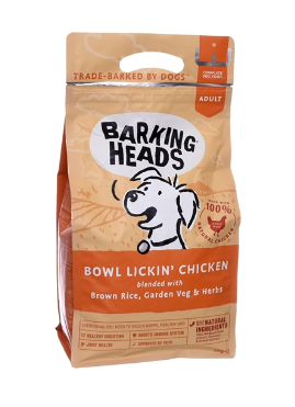 Barking Heads (Баркинг Хеадс) для собак с Чувствительным пищеварением с курицей и рисом 
