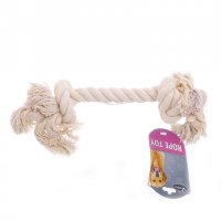 Papillon игрушка для собак "канат с 2 узлами", хлопок (cotton flossy toy 2 knots) 1