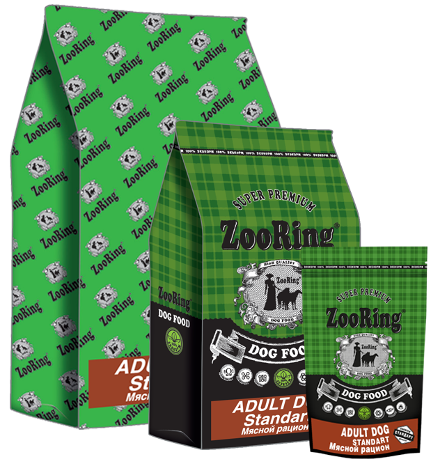 ZooRing (Зооринг) Adult Dog Standart Мясной рацион