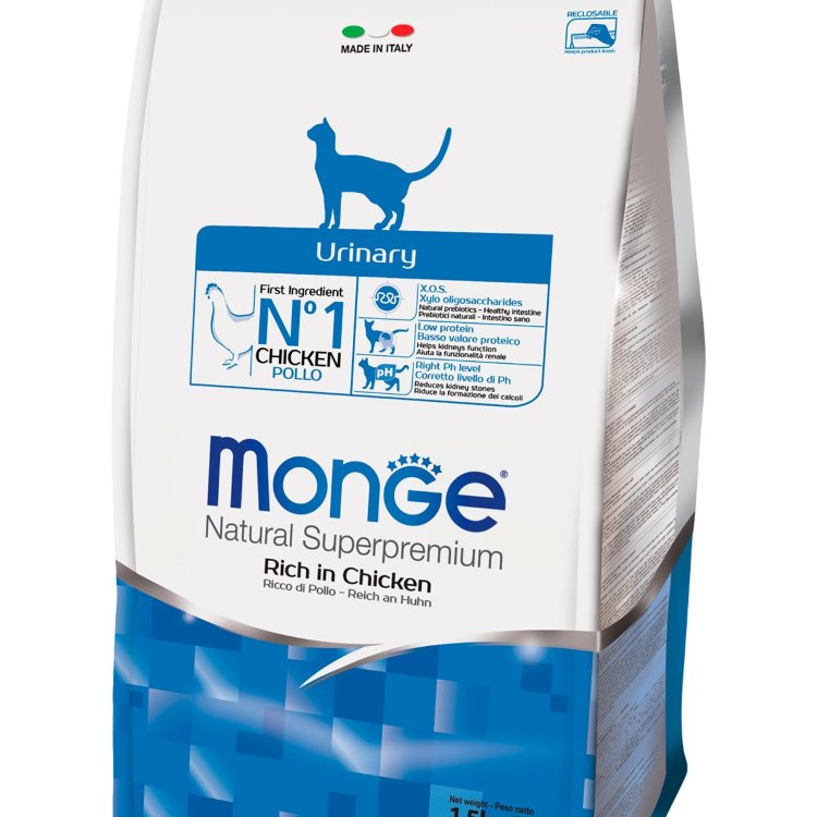 Monge (Монж) cat urinary корм для кошек профилактика мкб
