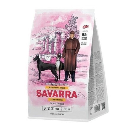 Savarra (Саварра) LARGE BREED для собак крупных пород с ягненком