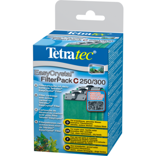 Tetratec ec filter pack с 250 300 фильтрующие картриджи с активированным углем для внутреннего фильтра