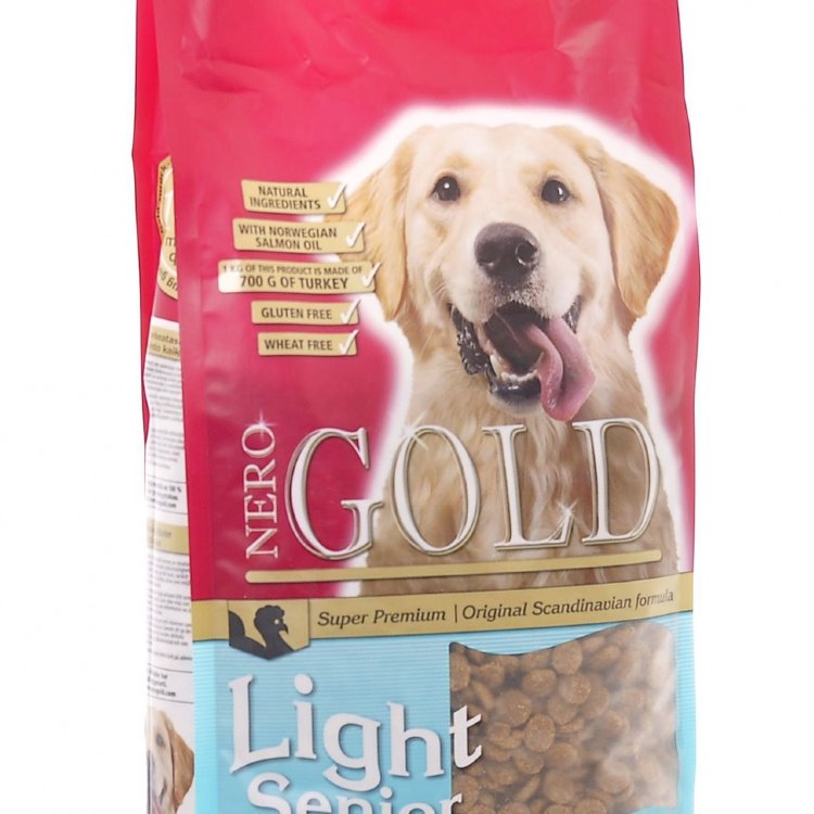 Nero Gold (Неро Голд) для пожилых собак: индейка рис (senior light)