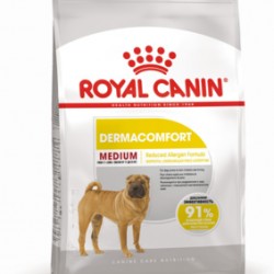Royal Canin (Роял Канин) medium dermacomfort 24 для собак средних пород склонных к кожным раздражениям и зуду