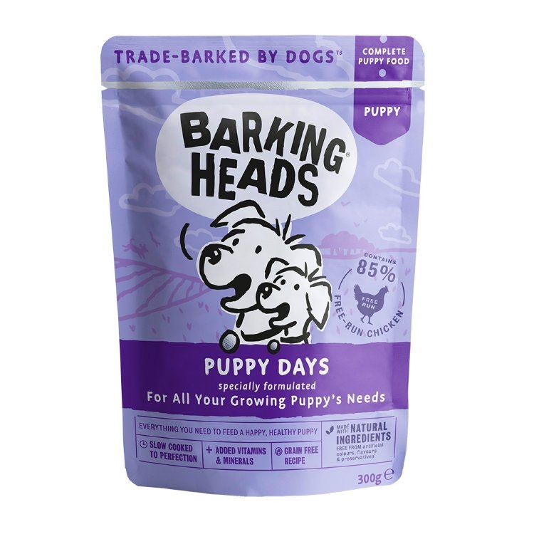 Barking Heads (Баркинг Хеадс) Паучи для щенков 