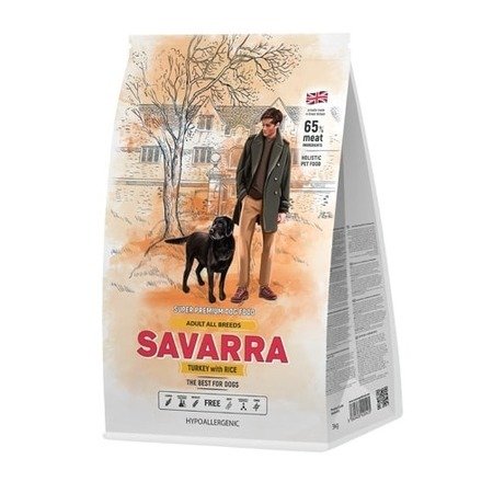 Savarra (Саварра) TURKEY для собак с индейкой