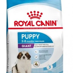 Royal Canin Giant Puppy Корм сухой полнорационный для щенков очень крупных пород (вес взрослой собаки более 45 кг) в возрасте до 8 месяцев
