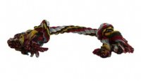 Papillon игрушка для собак "веревка с 2 узлами", хлопок (flossy toy 2 knots)
