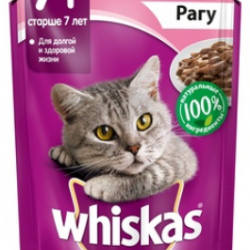 Whiskas (Вискас) паучи для кошек рагу для кошек старше 8 лет 85 г