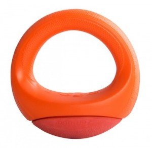 Rogz Игрушка для собак кольцо-неваляшка Pop-Upz, оранжевый (Rogz Pop-Upz Orange)