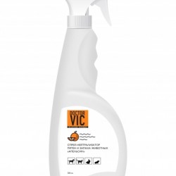 VIC СПРЕЙ-нейтрализатор «DOCTOR VIC» пятен и запаха животных 