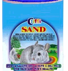 Cliffi (италия) песок для купания шиншилл (sand)