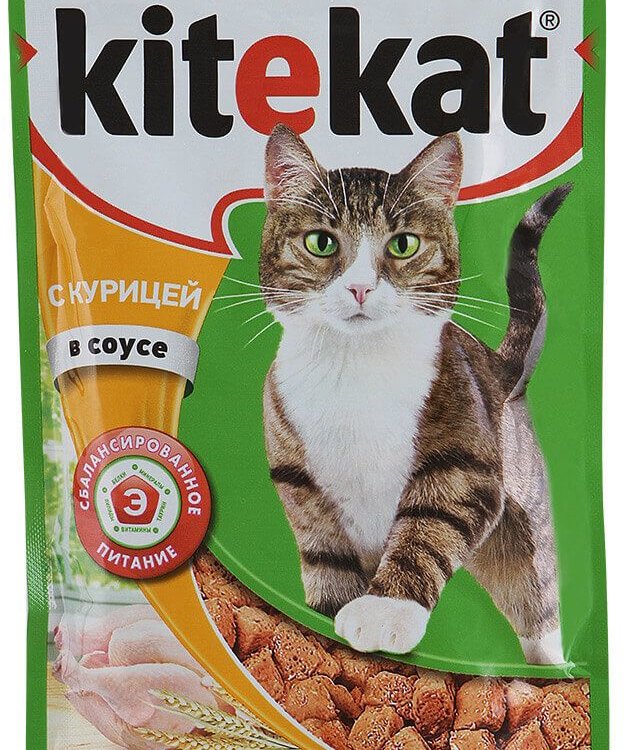 Kitekat (Китикет) паучи для кошек по 85г