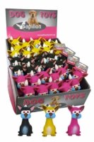 Papillon игрушка для собак "озорной кот", латекс (сat)