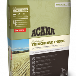 Acana (Акана) yorkshire pork беззерновой для щенков и собак всех пород свинина (бывшая Acana (Акана) alberta pork & butternut squash formula) (Singles)