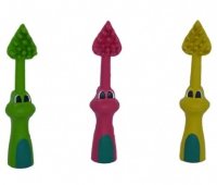Papillon игрушка зубная щетка для собак "обезьянка", латекс (monkey toothbrush)