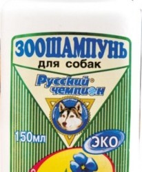 Шампунь русский чемпион - эко  для собак распутыввающий