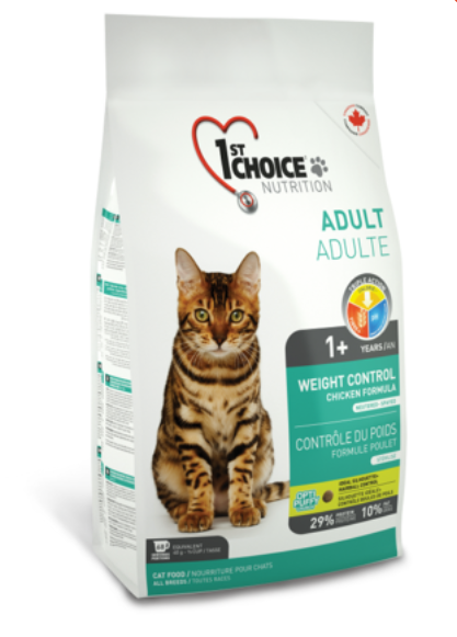 1st CHOICE (Фест Чойс) корм для кастрированных и стерилизованных кошек Контроль веса