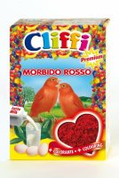 Cliffi (италия) яичный корм для красных канареек (morbido rosso)