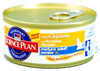 Hill`s (Хилс) senior mature chicken для пожилых кошек с курицей