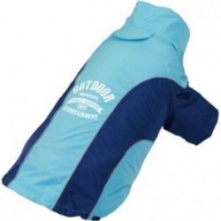 Dobaz Куртка водонепроницаемая, съем подстежка,  с руковом, голубая, утепленная