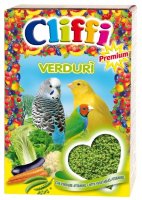 Cliffi (италия) яичный корм с овощами для всех зерноядных птиц (verduri)