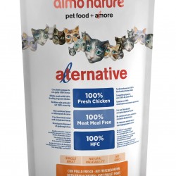 Almo Nature (Алмо Натур) корм (55 % мяса) для кошек (alternative) со свежим цыпленком