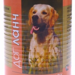 Дог ланч консервы для собак в желе 750 г