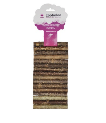 Zoobaloo Мостик для грызунов деревянный