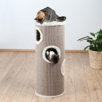 Trixie домик для кошки "башня" кремов.