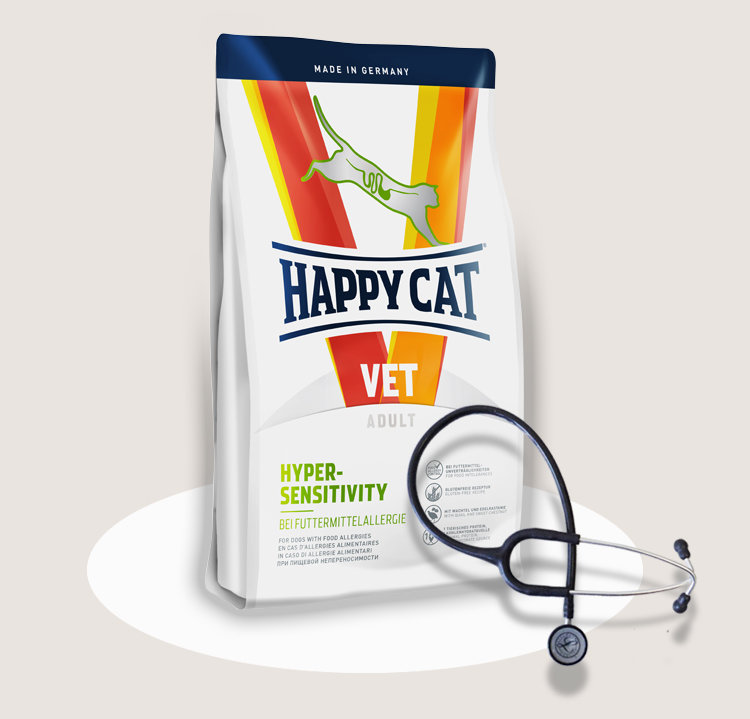 Happy cat (Хэппи кэт) Диета  Hypersensitivity (пищевая аллергия)