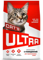 ULTRA (УЛЬТРА) Полнорационный сухой корм для стерилизованных кошек с говядиной