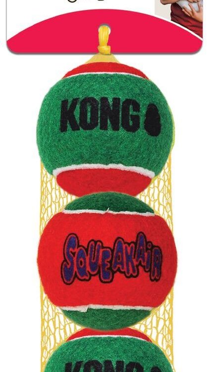 KONG Holiday игрушка для собак Теннисный мячик