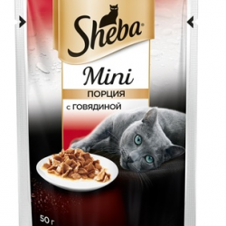 Sheba Паучи для кошек мини-порция 50 г