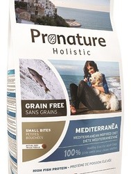 Pronature (Пронатюр) holistic  gf корм  для собак средиземноморское меню (мелк.гранула) с сельдью и лососем
