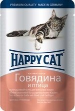 Happy cat (Хэппи кэт) Паучи  / (Германия) -  0,1 кг