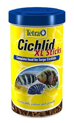 Tetra cichlid xl sticks корм для всех видов цихлид, палочки