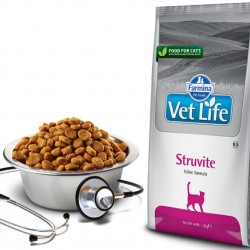 Farmina (Фармина) vet life cat STRUVITE для кошек (при мочекаменной болезни, струвиты)