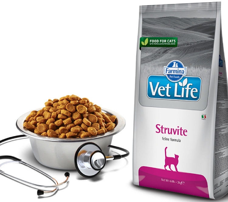 Farmina (Фармина) vet life cat STRUVITE для кошек (при мочекаменной болезни, струвиты)