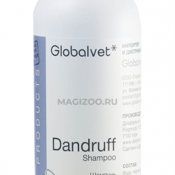 Globalvet шампунь от перхоти для собак, кошек и хорьков  (dandruff shampoo)