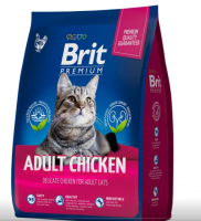 Brit (Брит) Premium Cat Adult Chicken сухой корм премиум класса с курицей для взрослых кошек