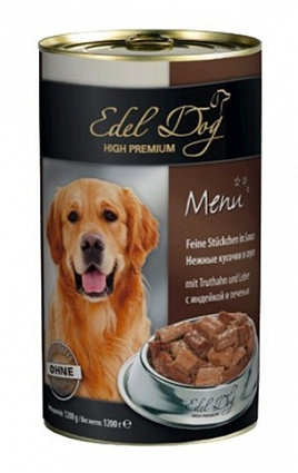 Edel dog нежные кусочки в соусе  1,2 кг