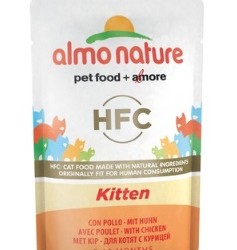Almo Nature (Алмо Натур) паучи холистик для котят (classic cuisine - kitten) с курицей