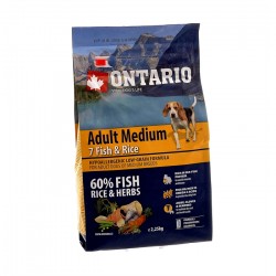 Ontario (Онтарио) для собак с 7 видами рыбы и рисом